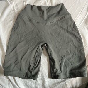 Buffbunny Women's Olive Green Aggressive Scrunch Shorts